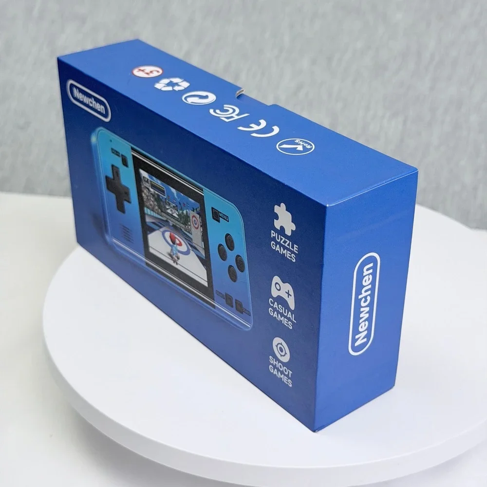 Newchen Handheld Game Console Blue Portable Retro Puzzle Casual Games X004T0RT2F